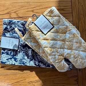 Vera Bradley yellow, blue and white Kitchen Set